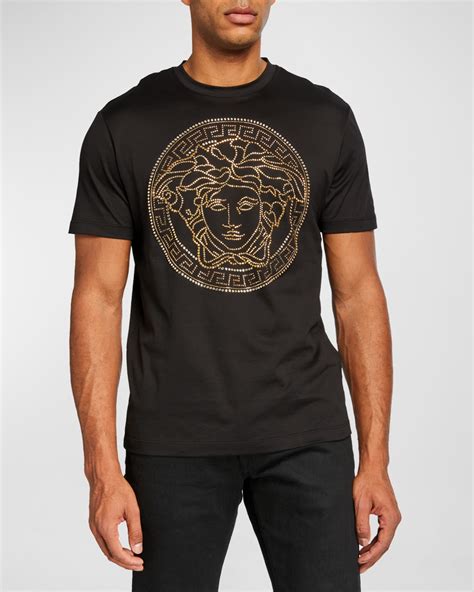 versace medusa tee|Men's Designer Polos & Luxury T.